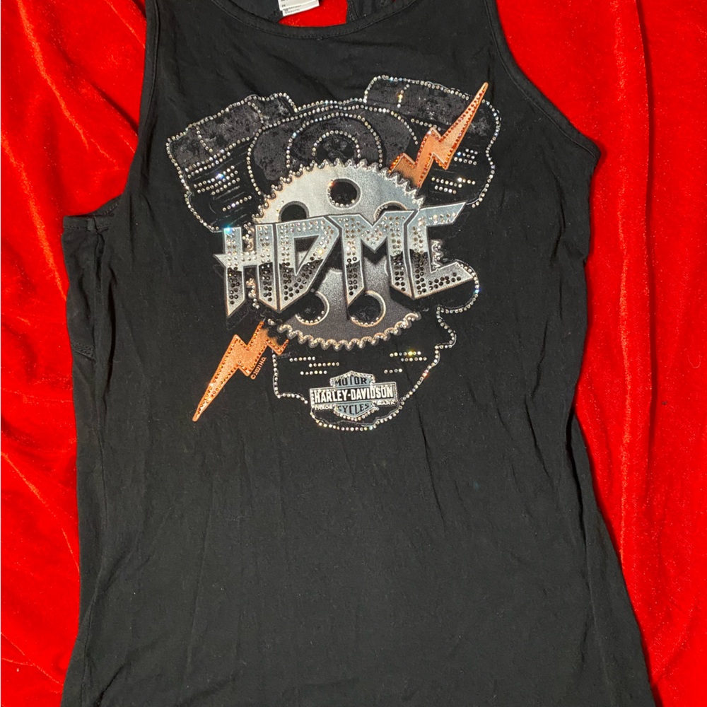 Harley-Davidson Black Tank Top